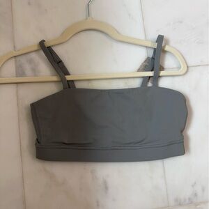 CRZ YOGA Gray Sports Bra